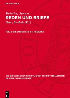 Cover Reden und Briefe, Teil 2, Die Logoi B 30-64. Register