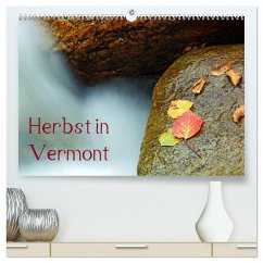 Herbst in Vermont (hochwertiger Premium Wandkalender 2025 DIN A2 quer), Kunstdruck in Hochglanz - Calvendo;Enders, Borg