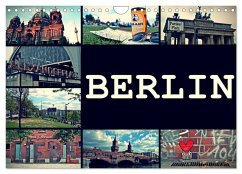 BERLIN horizontal (Wandkalender 2025 DIN A4 quer), CALVENDO Monatskalender