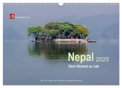 Nepal 2025 - Dem Himmel so nah (Wandkalender 2025 DIN A3 quer), CALVENDO Monatskalender