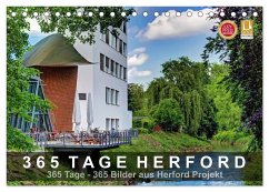 365 Tage Herford (Tischkalender 2025 DIN A5 quer), CALVENDO Monatskalender