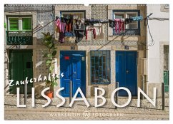 Zauberhaftes Lissabon (Wandkalender 2025 DIN A2 quer), CALVENDO Monatskalender