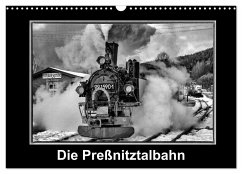 Die Preßnitztalbahn (Wandkalender 2025 DIN A3 quer), CALVENDO Monatskalender