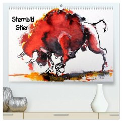 Sternbild Stier (hochwertiger Premium Wandkalender 2025 DIN A2 quer), Kunstdruck in Hochglanz - Calvendo;Harmgart, Sigrid