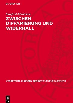 Cover Zwischen Diffamierung und Widerhall