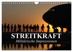 Streitkraft. Militärische Impressionen (Wandkalender 2025 DIN A4 quer), CALVENDO Monatskalender - Calvendo;Stanzer, Elisabeth