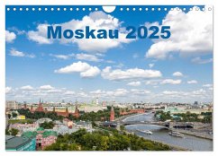 Moskau 2025 (Wandkalender 2025 DIN A4 quer), CALVENDO Monatskalender