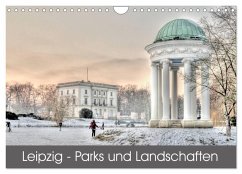 Leipzig - Parks und Landschaften (Wandkalender 2025 DIN A4 quer), CALVENDO Monatskalender