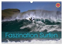 Faszination Surfen (Wandkalender 2025 DIN A3 quer), CALVENDO Monatskalender