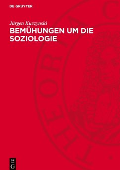 Cover Bemühungen um die Soziologie