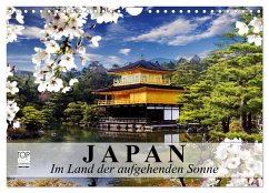 Japan. Im Land der aufgehenden Sonne (Wandkalender 2025 DIN A4 quer), CALVENDO Monatskalender