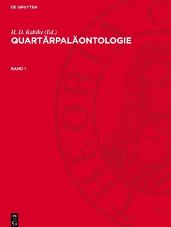 Quartärpaläontologie, Band 1, Quartärpaläontologie Band 1