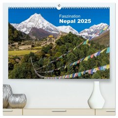 Faszination Nepal (hochwertiger Premium Wandkalender 2025 DIN A2 quer), Kunstdruck in Hochglanz