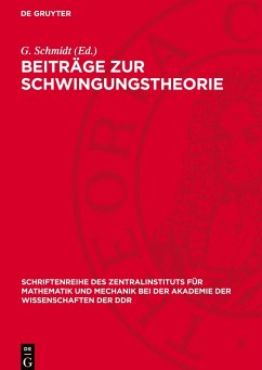 Cover Beiträge zur Schwingungstheorie