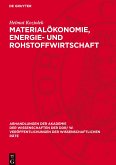 Materialökonomie, Energie- und Rohstoffwirtschaft