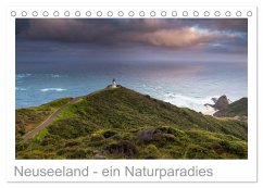 Neuseeland - ein Naturparadies (Tischkalender 2025 DIN A5 quer), CALVENDO Monatskalender - Calvendo;Kalender365.com