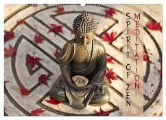 SPIRIT OF ZEN Meditation (Wandkalender 2025 DIN A2 quer), CALVENDO Monatskalender