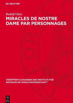 Miracles de Nostre Dame par personnages - Glutz, Rudolf