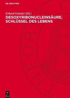 Cover Desoxyribonucleinsäure, Schlüssel des Lebens