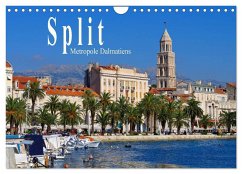 Split Metropole Dalmatiens (Wandkalender 2025 DIN A4 quer), CALVENDO Monatskalender