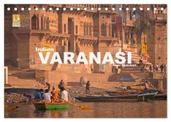 Indien - Varanasi (Tischkalender 2025 DIN A5 quer), CALVENDO Monatskalender - Calvendo;Schickert, Peter