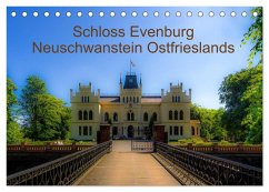 Schloss Evenburg - Neuschwanstein Ostfrieslands (Tischkalender 2025 DIN A5 quer), CALVENDO Monatskalender - Calvendo;Renken, Erwin