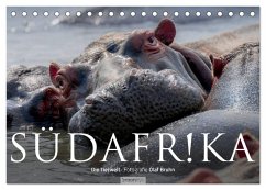 Südafrika - Die Tierwelt (Tischkalender 2025 DIN A5 quer), CALVENDO Monatskalender