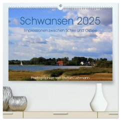 Schwansen 2025. Impressionen zwischen Schlei und Ostsee (hochwertiger Premium Wandkalender 2025 DIN A2 quer), Kunstdruck in Hochglanz - Calvendo;Lehmann, Steffani