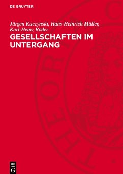 Cover Gesellschaften im Untergang