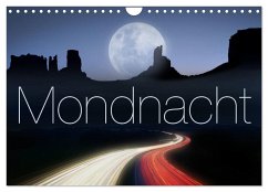 Mondnacht (Wandkalender 2025 DIN A4 quer), CALVENDO Monatskalender