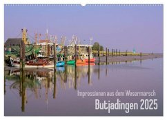 Impressionen aus dem Wesermarsch - Butjadingen 2025 (Wandkalender 2025 DIN A2 quer), CALVENDO Monatskalender - Calvendo;Lindau, Christian
