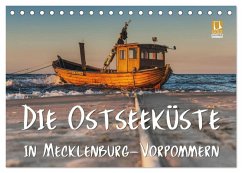 Die Ostseeküste in Mecklenburg-Vorpommern (Tischkalender 2025 DIN A5 quer), CALVENDO Monatskalender