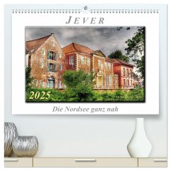 Jever - die Nordsee ganz nah (hochwertiger Premium Wandkalender 2025 DIN A2 quer), Kunstdruck in Hochglanz