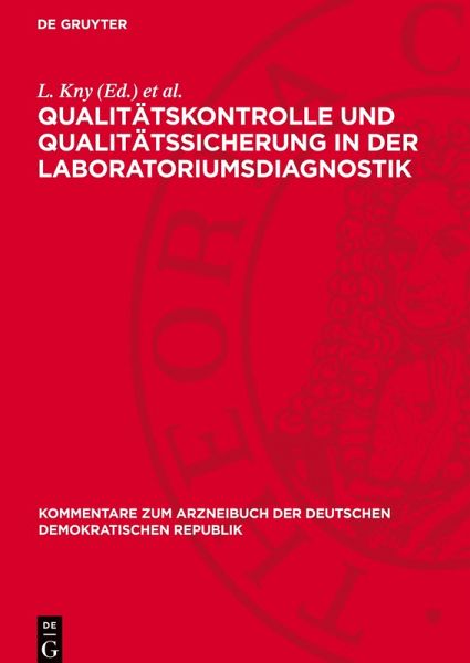 Qualitätskontrolle und Qualitätssicherung in der Laboratoriumsdiagnostik