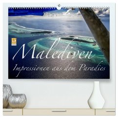 Malediven Impressionen aus dem Paradies (hochwertiger Premium Wandkalender 2025 DIN A2 quer), Kunstdruck in Hochglanz