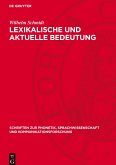 Lexikalische und aktuelle Bedeutung Lexikalische und aktuelle Bedeutung