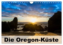 Die Oregon-Küste (Wandkalender 2025 DIN A4 quer), CALVENDO Monatskalender