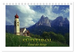 SÜDTIROL - Land der Berge (Tischkalender 2025 DIN A5 quer), CALVENDO Monatskalender