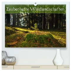 Zauberhafte Waldlandschaften (hochwertiger Premium Wandkalender 2025 DIN A2 quer), Kunstdruck in Hochglanz