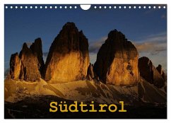 Südtirol im Jahreslauf (Wandkalender 2025 DIN A4 quer), CALVENDO Monatskalender