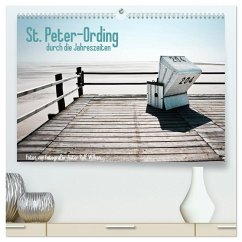 St. Peter-Ording durch die Jahreszeiten (hochwertiger Premium Wandkalender 2025 DIN A2 quer), Kunstdruck in Hochglanz - Calvendo;Wilken, Ralf