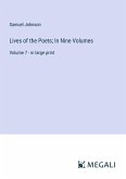 Lives of the Poets; In Nine Volumes