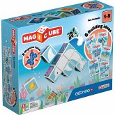 Invento 507017 - Geomag Magicube Printed Sea Animals + Cards 11 pcs, Magnetspielzeug