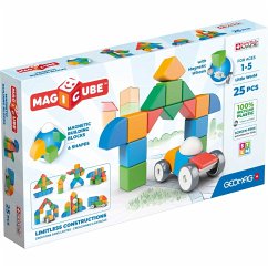 Cover Invento 507009 - Geomag Magicube Shapes Little World 25, Magnetischer Baukasten, Magnetspielzeug