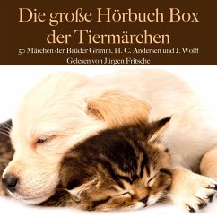 Die große Hörbuch Box der Tiermärchen (MP3-Download) - Andersen, Hans Christian; Fritsche, Jürgen; Wolff, Johann; Grimm, Gebrüder; Luna, Luna