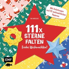 111 x Sterne falten - Frohe Weihnachten! (Mängelexemplar) - Mielkau, Ina