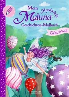 Mein Maluna Mondschein Geschichten-Malbuch 