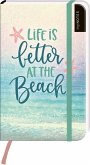 myNOTES Notizbuch A6: Life is better at the beach  (Restauflage)