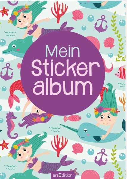 Mein Stickeralbum - Meerjungfrauen (Restauflage) Mein Stickeralbum - Meerjungfrauen (Restauflage)