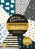 Sei kreativ! - Bastelpapier Christmas - Bastelideen und 30 Bogen Motivpapier in 2 Stärken (120 g/qm, 250 g/qm); . (Mängelexemplar)